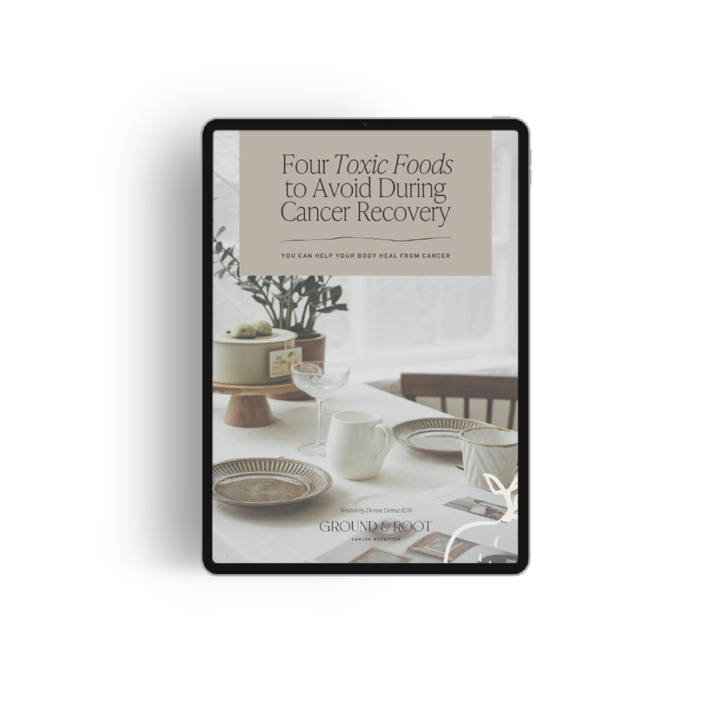 Free Resource Four Foods To Avoid During Cancer Recovery Ground